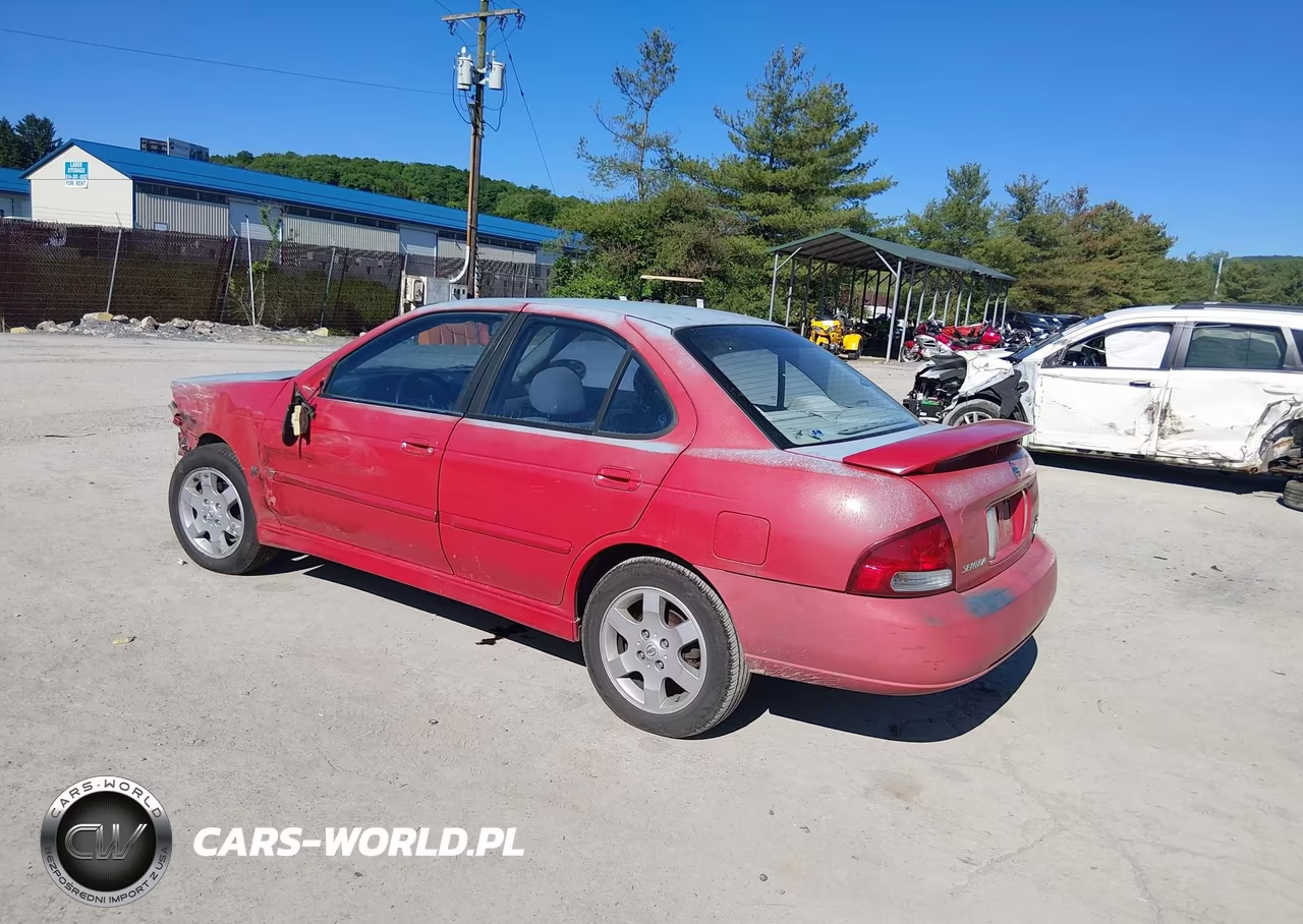 2003 Nissan Sentra Se-R VIN:3N1AB51A43L735139 - 3