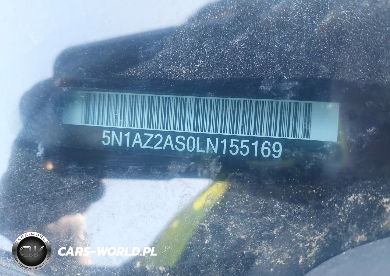 2020 Nissan Murano S Intelligent Awd VIN:5N1AZ2AS0LN155169 - 17