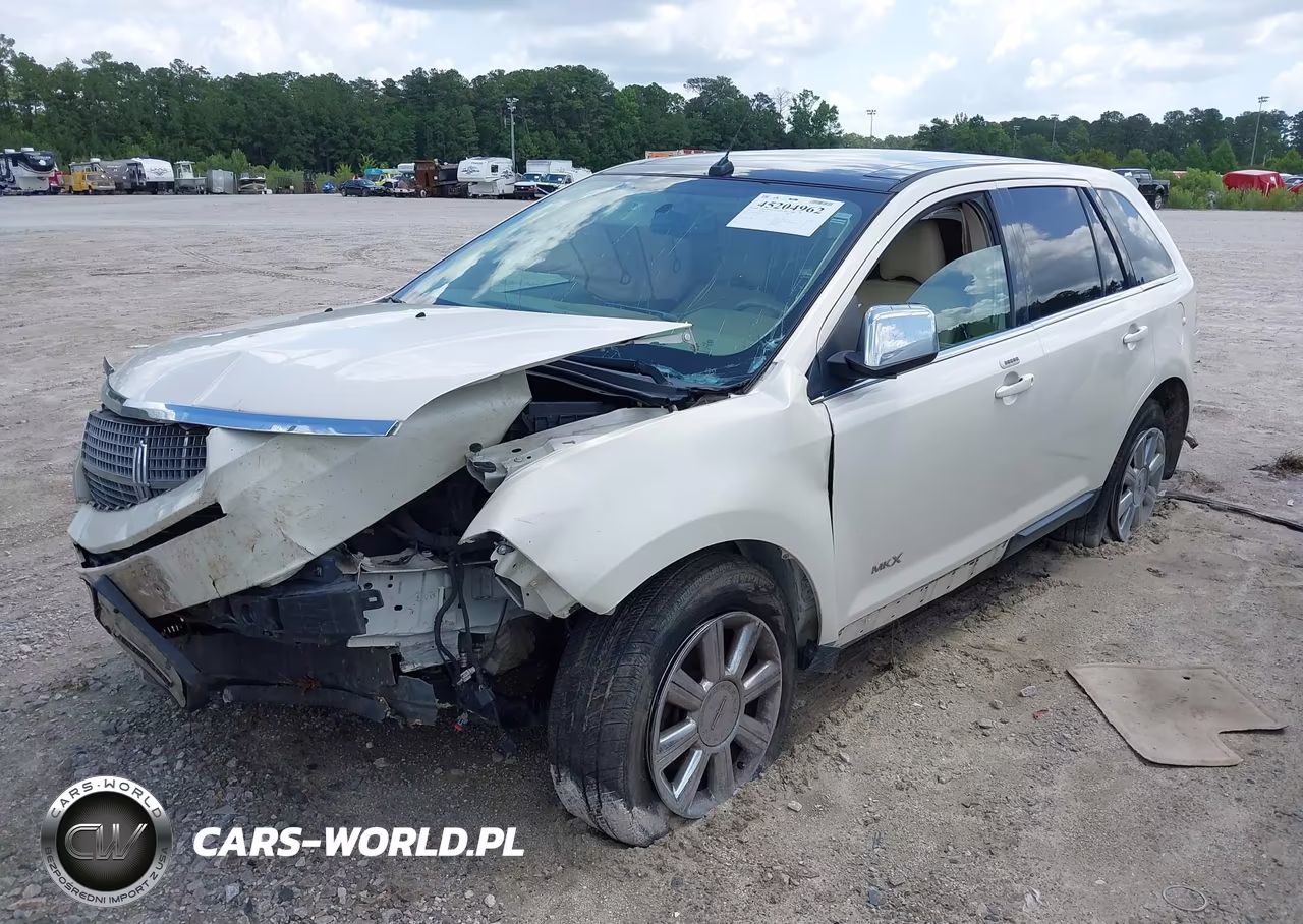 2007 Lincoln Mkx VIN:2LMDU68C87BJ35307 - 2