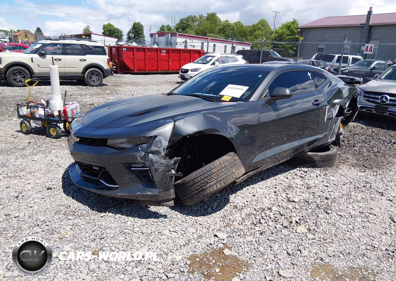 2017 Chevrolet Camaro 2Ss VIN:1G1FH1R76H0154158 - 2
