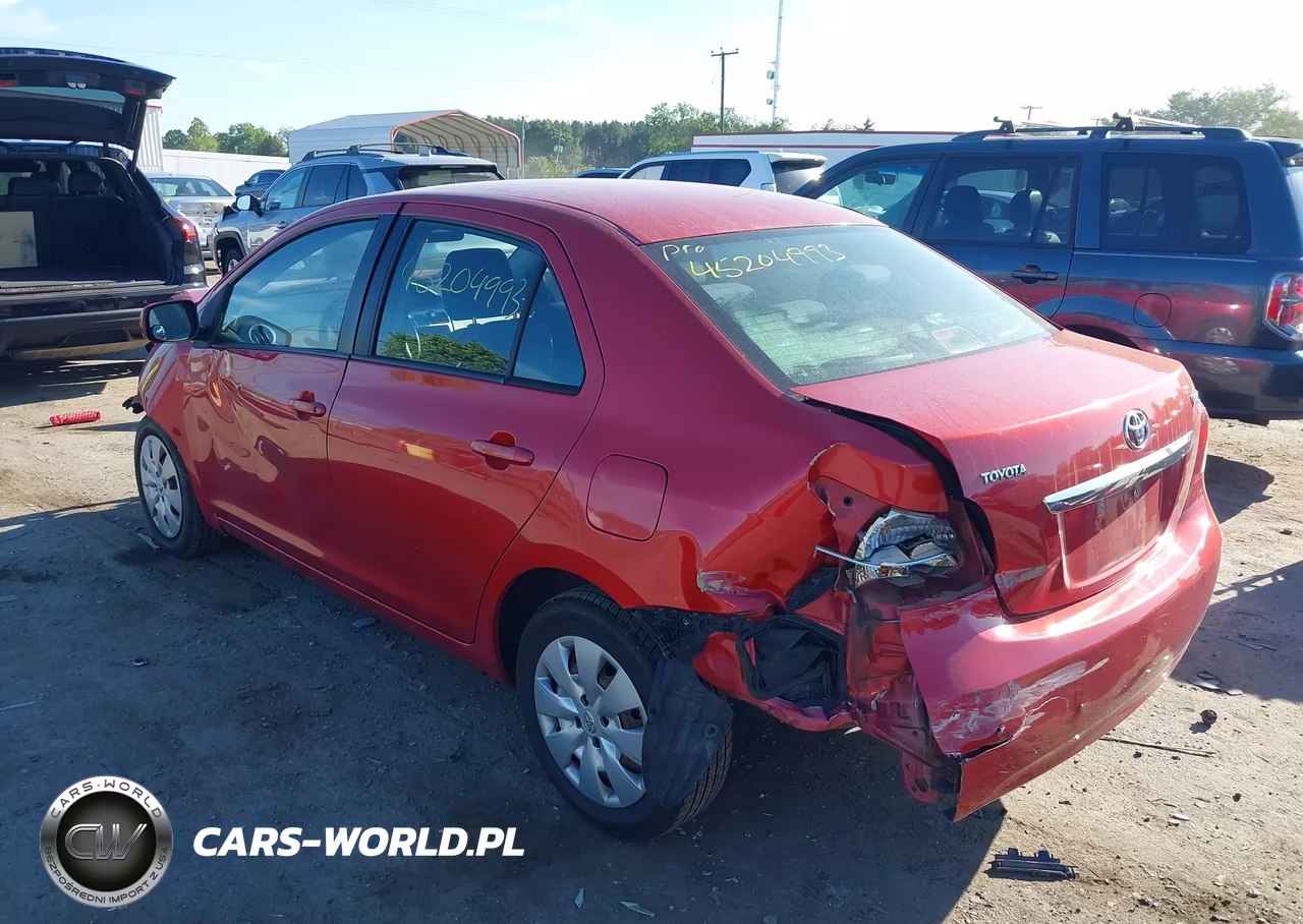 2010 Toyota Yaris VIN:JTDBT4K37A4063783 - 3