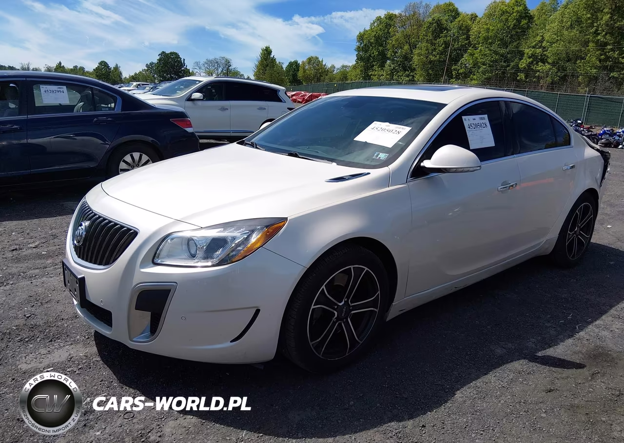 2012 Buick Regal Gs VIN:2G4GV5GV6C9147072 - 2
