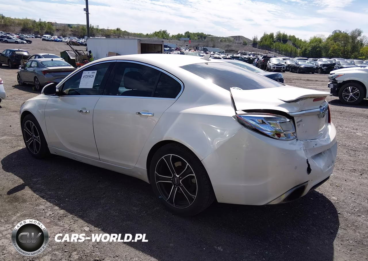 2012 Buick Regal Gs VIN:2G4GV5GV6C9147072 - 3