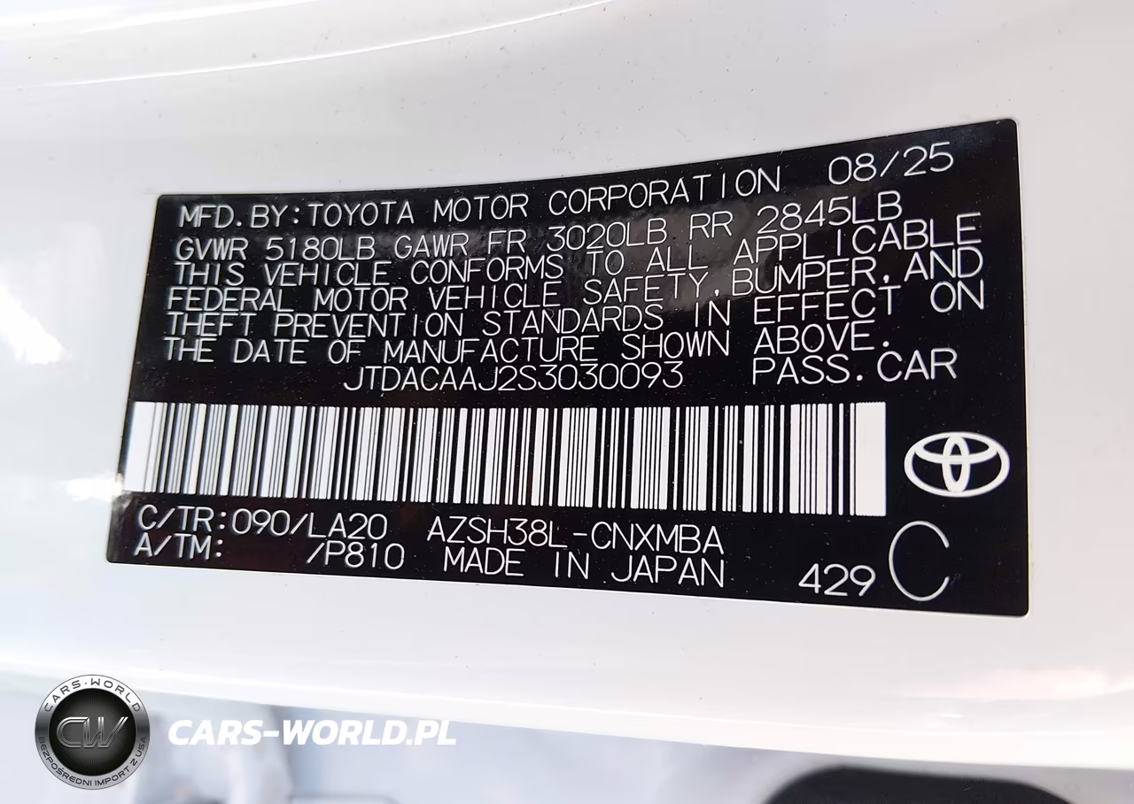 2025 Toyota Crown Signia Xle VIN:JTDACAAJ2S3030093 - 9