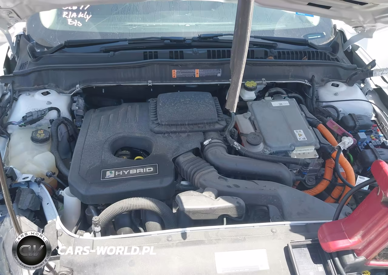 2019 Ford Fusion Hybrid Titanium VIN:3FA6P0RU7KR273392 - 10