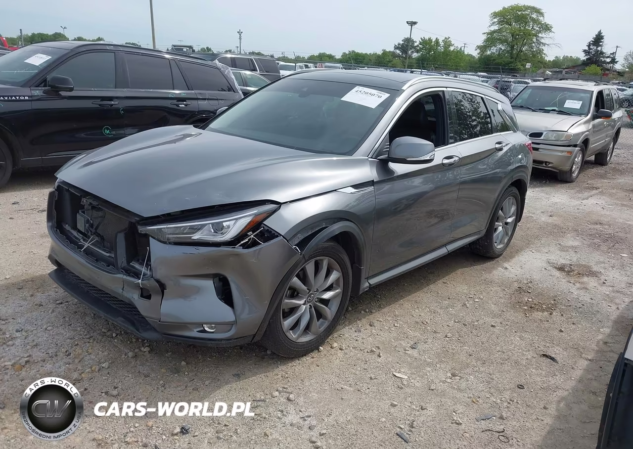 2022 Infiniti Qx50 Luxe VIN:3PCAJ5BA7NF122206 - 2