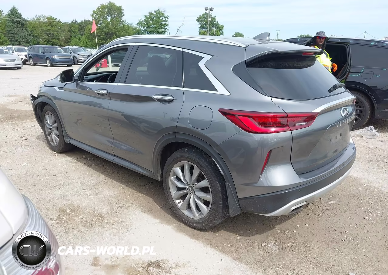 2022 Infiniti Qx50 Luxe VIN:3PCAJ5BA7NF122206 - 3