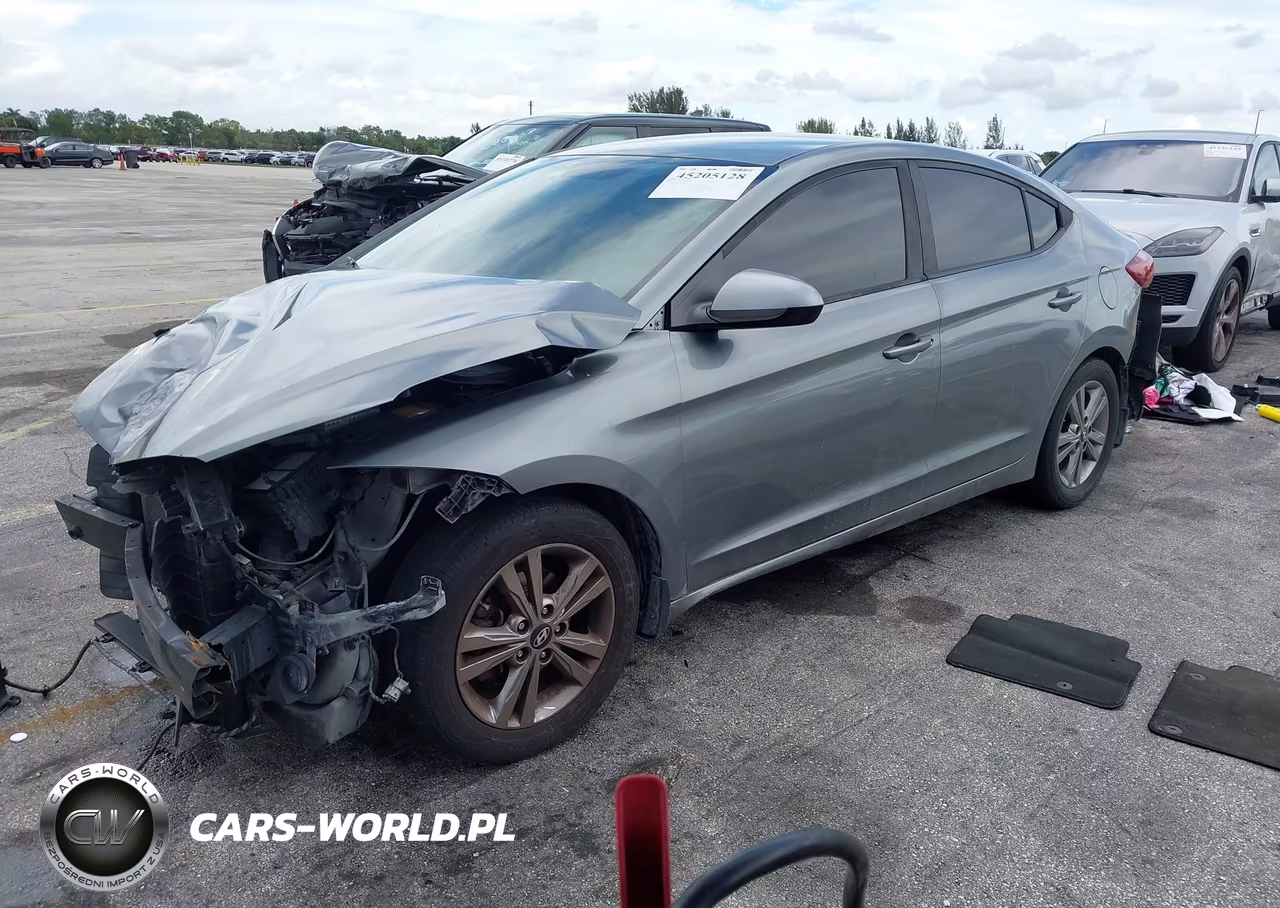 2017 Hyundai Elantra Se VIN:KMHD84LF5HU401268 - 2
