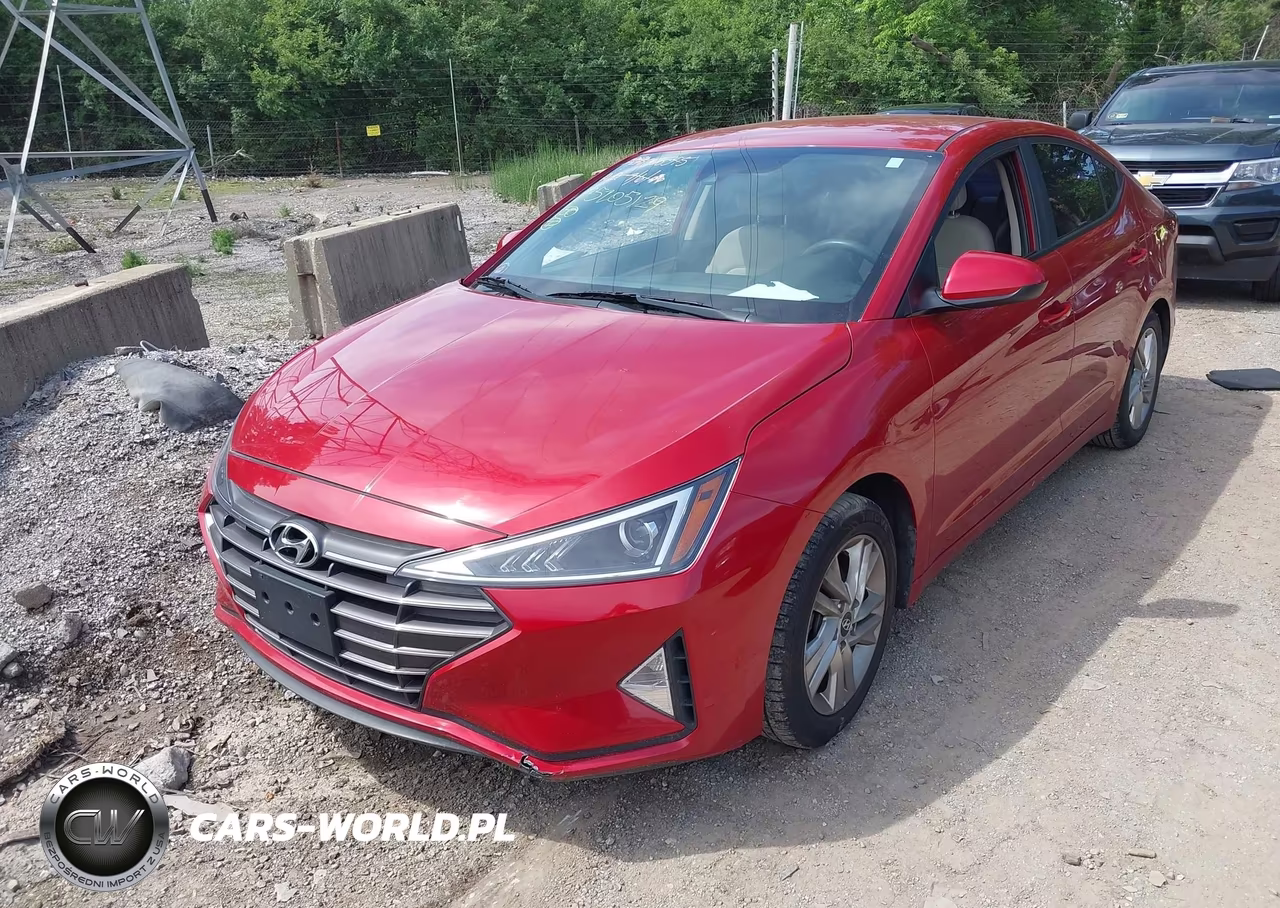2019 Hyundai Elantra Sel VIN:5NPD84LF5KH415449 - 2