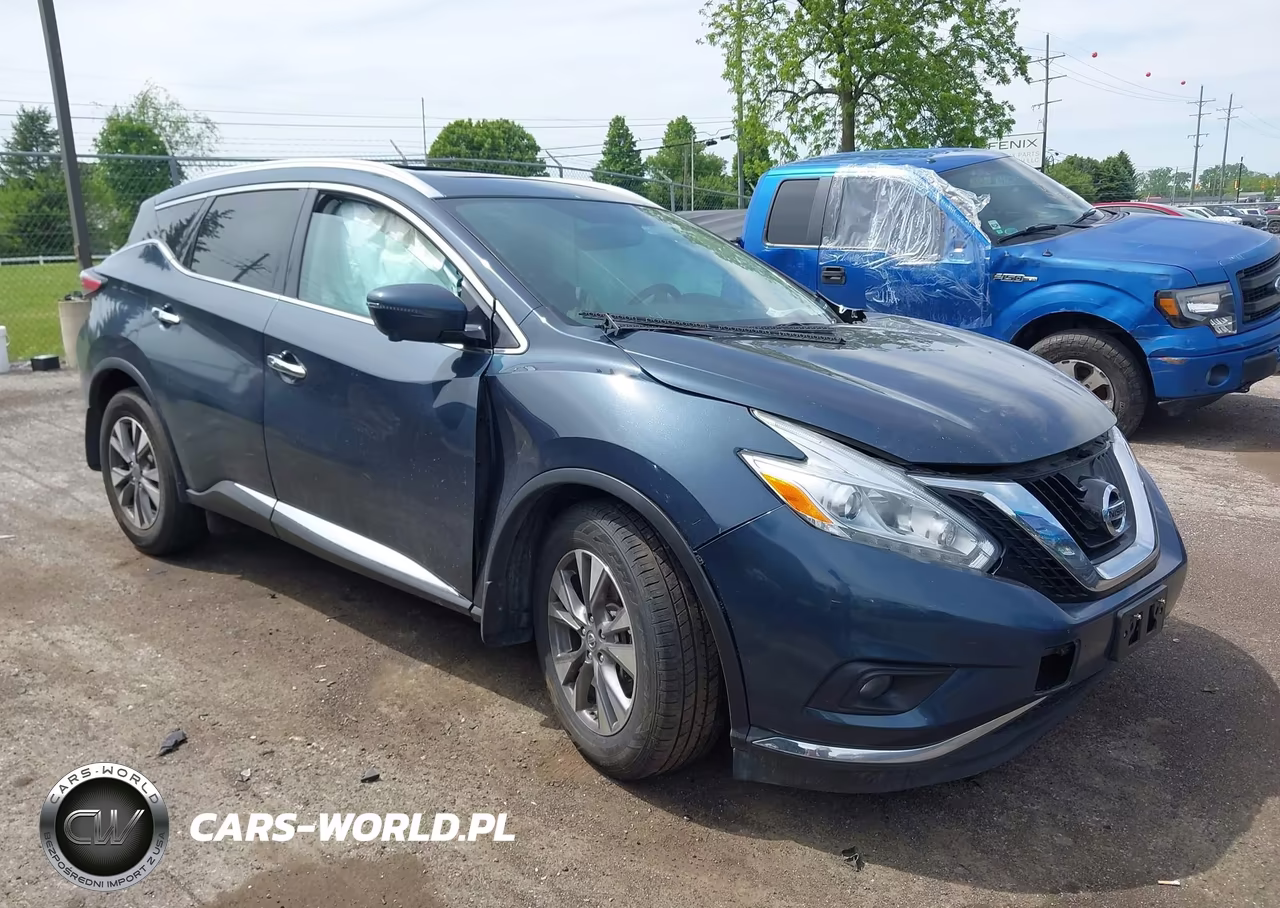 2016 Nissan Murano Platinum-S-Sl-Sv