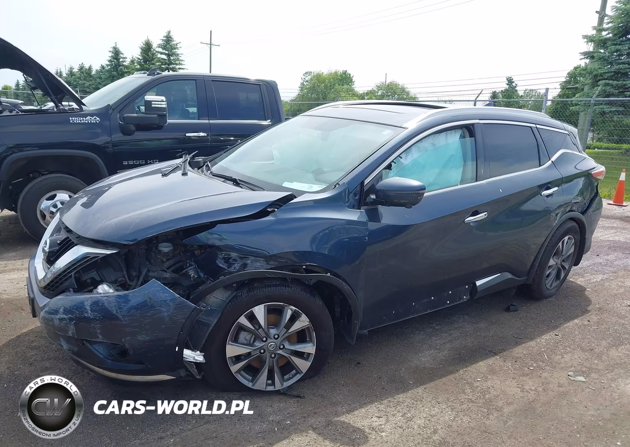 2016 Nissan Murano Platinum-S-Sl-Sv VIN:5N1AZ2MH7GN150217 - 2