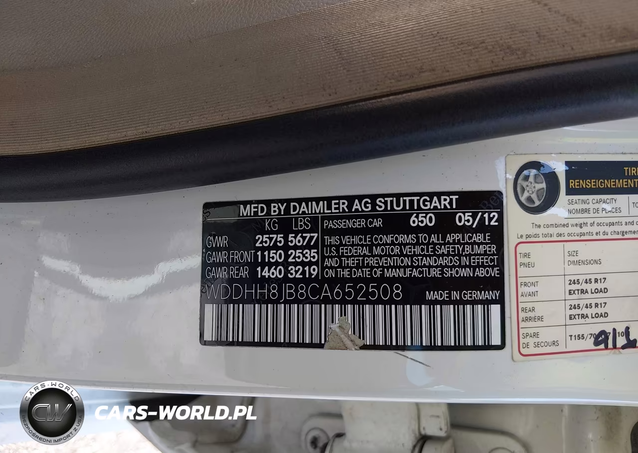 2012 Mercedes-Benz E 350 4Matic VIN:WDDHH8JB8CA652508 - 9