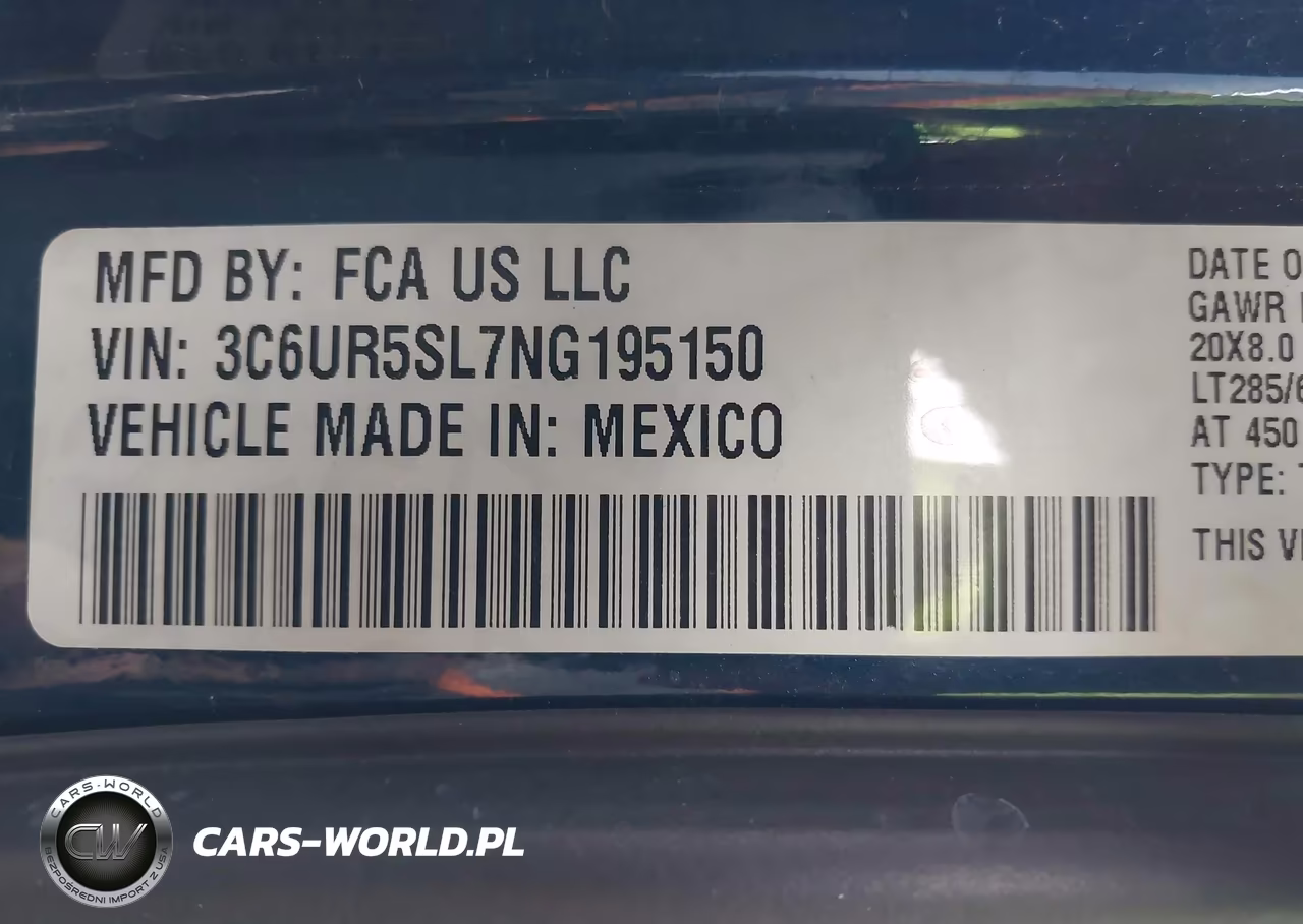 2022 Ram 2500 Limited 4X4 6'4 Box VIN:3C6UR5SL7NG195150 - 9