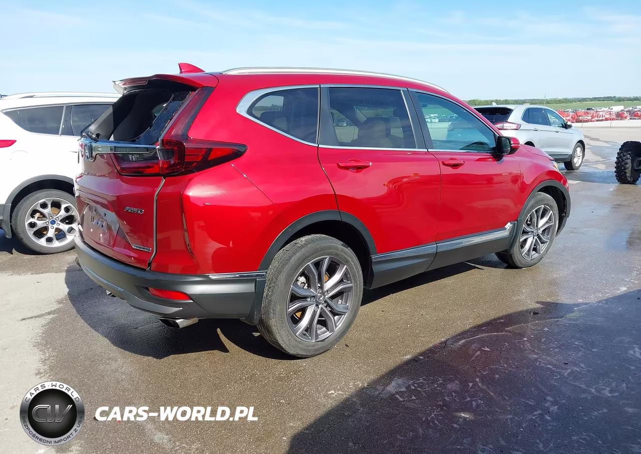 2021 Honda Cr-V Awd Touring VIN:2HKRW2H93MH614893 - 4
