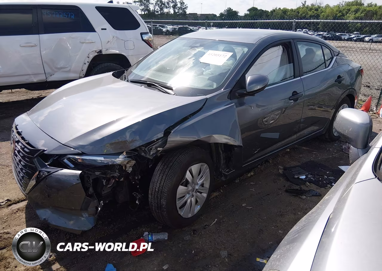 2025 Nissan Sentra S VIN:3N1AB8BV1SY398675 - 2