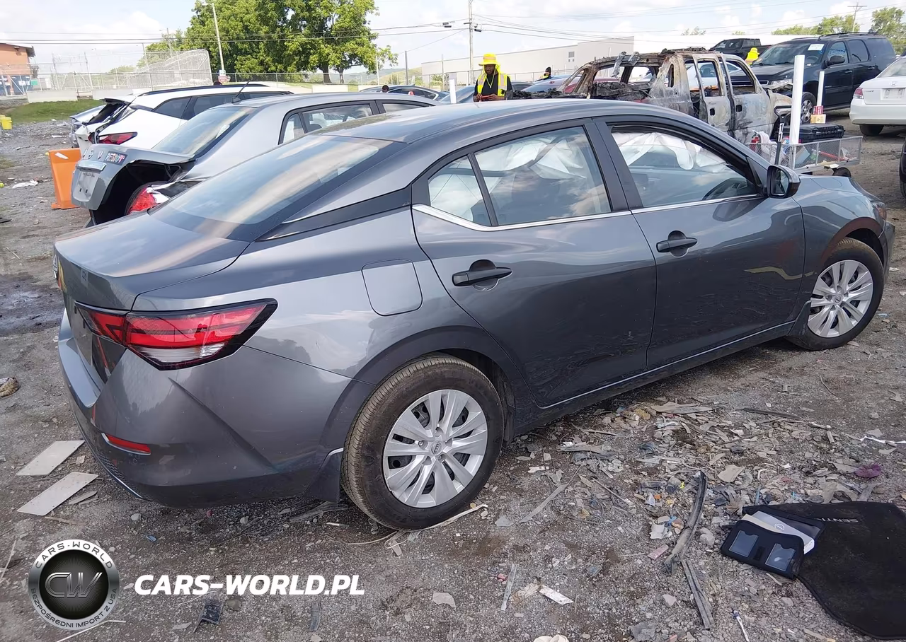 2025 Nissan Sentra S VIN:3N1AB8BV1SY398675 - 4