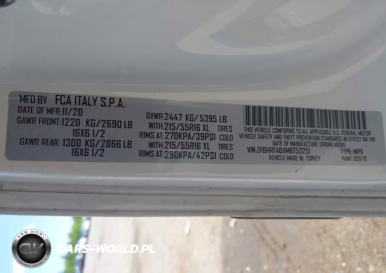2021 Ram Promaster City VIN:ZFBHRFABXM6T53251 - 9