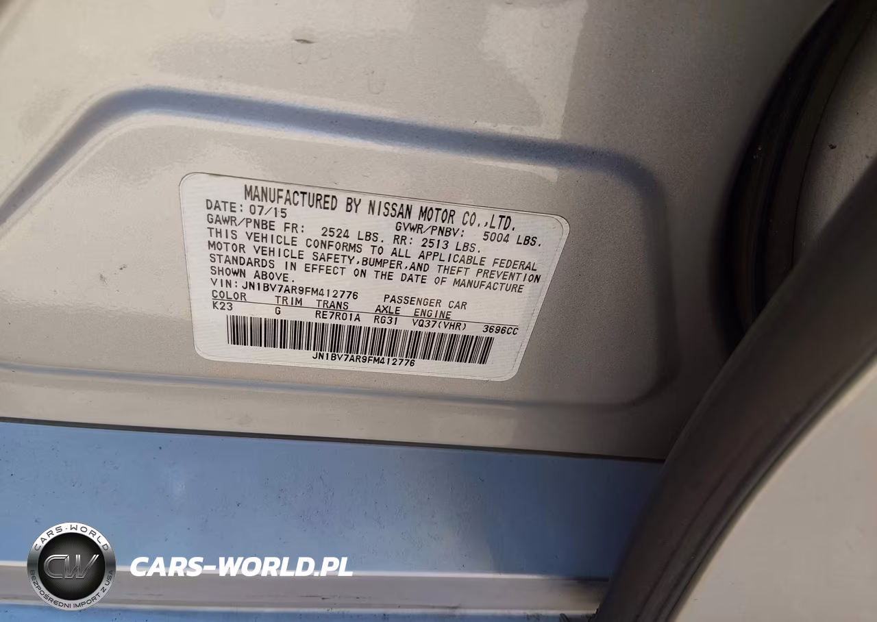 2015 Infiniti Q50 Premium VIN:JN1BV7AR9FM412776 - 9