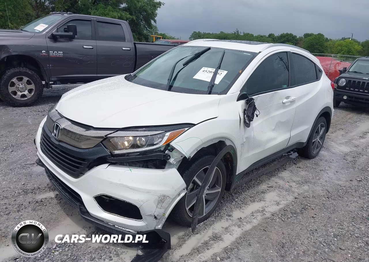 2021 Honda Hr-V Awd Ex-L VIN:3CZRU6H70MM745926 - 2