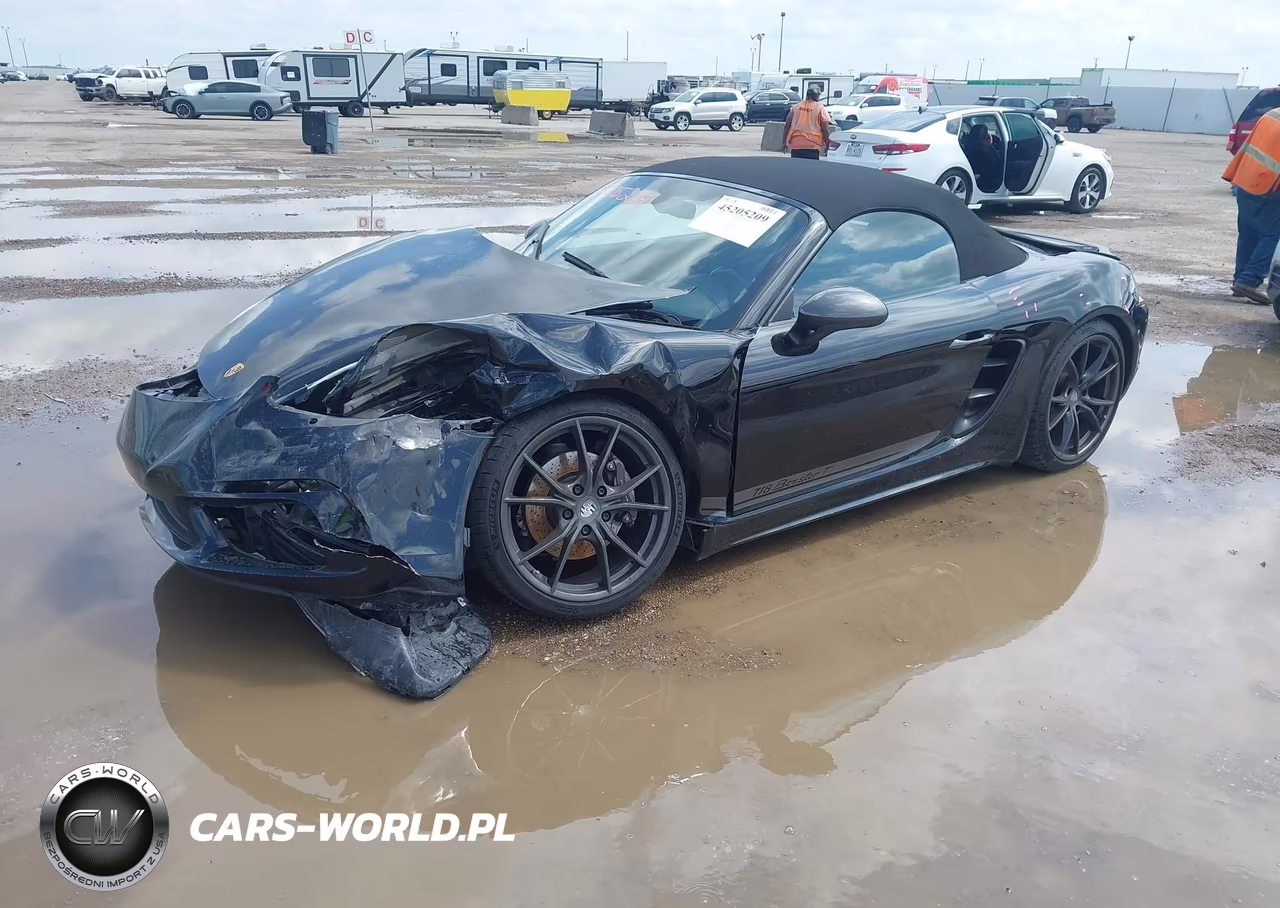 2021 Porsche 718 Boxster T VIN:WP0CA2A8XMS210318 - 2
