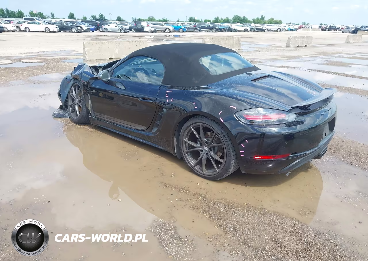 2021 Porsche 718 Boxster T VIN:WP0CA2A8XMS210318 - 3