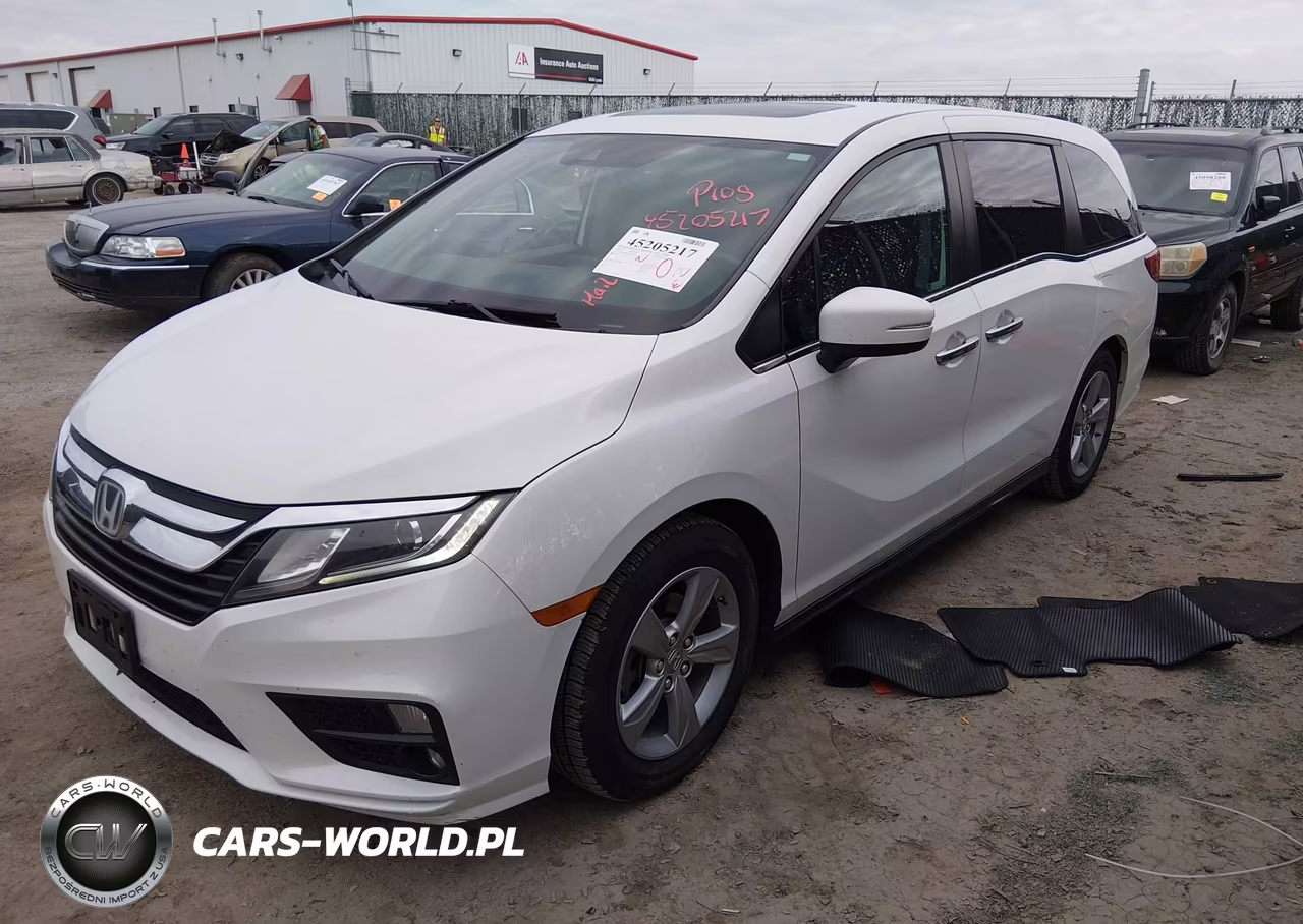 2020 Honda Odyssey Ex-L-Ex-L W-Navi Res VIN:5FNRL6H70LB016272 - 2