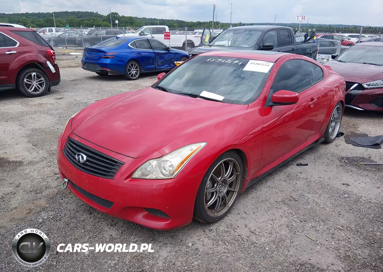 2008 Infiniti G37 Sport VIN:JNKCV64E08M119077 - 2