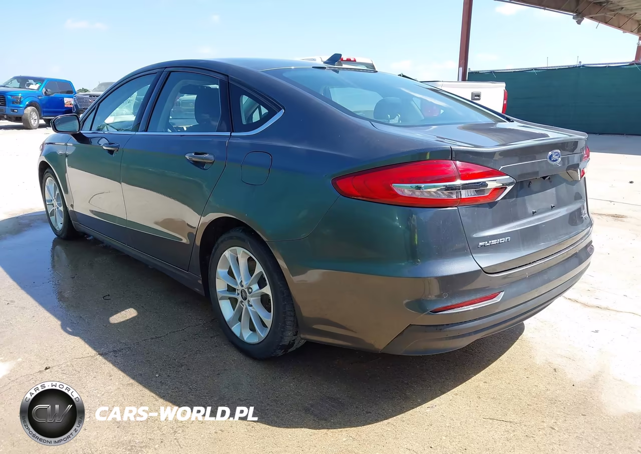 2020 Ford Fusion Hybrid Se VIN:3FA6P0LU5LR264006 - 3
