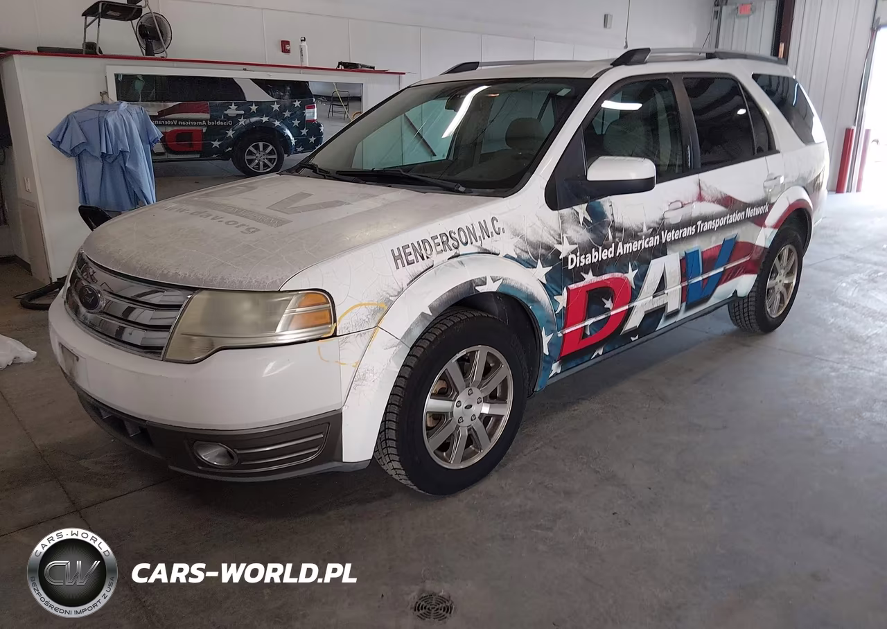 2008 Ford Taurus X Sel VIN:1FMDK02W98GA39715 - 2