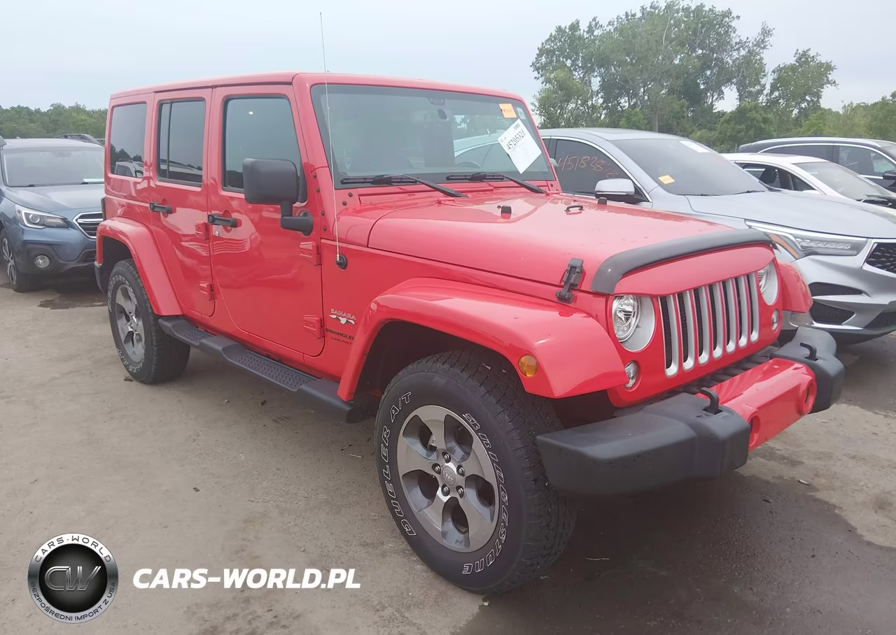 2018 Jeep Wrangler Jk Unlimited Sahara 4X4 – zdjęcie 1 z 17