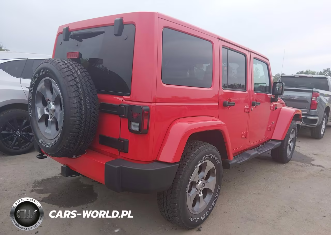2018 Jeep Wrangler Jk Unlimited Sahara 4X4 VIN:1C4BJWEG2JL821390 - 4