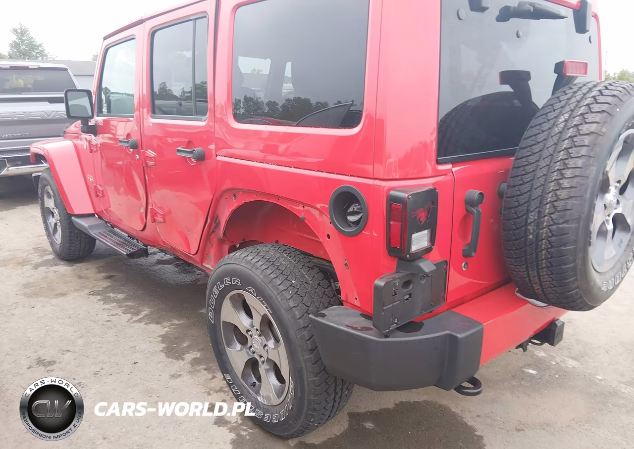 2018 Jeep Wrangler Jk Unlimited Sahara 4X4 VIN:1C4BJWEG2JL821390 - 6