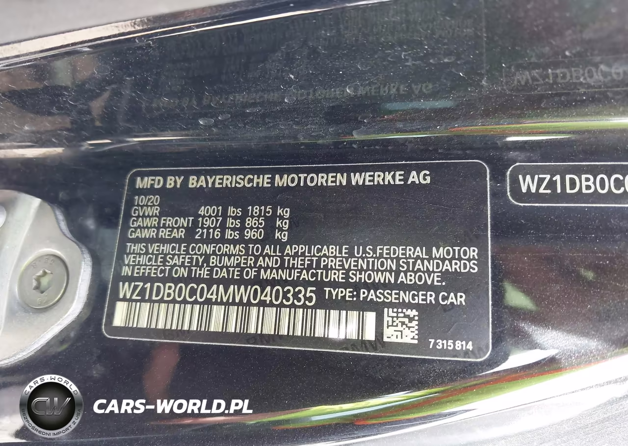 2021 Toyota Gr Supra 3.0 Premium VIN:WZ1DB0C04MW040335 - 9