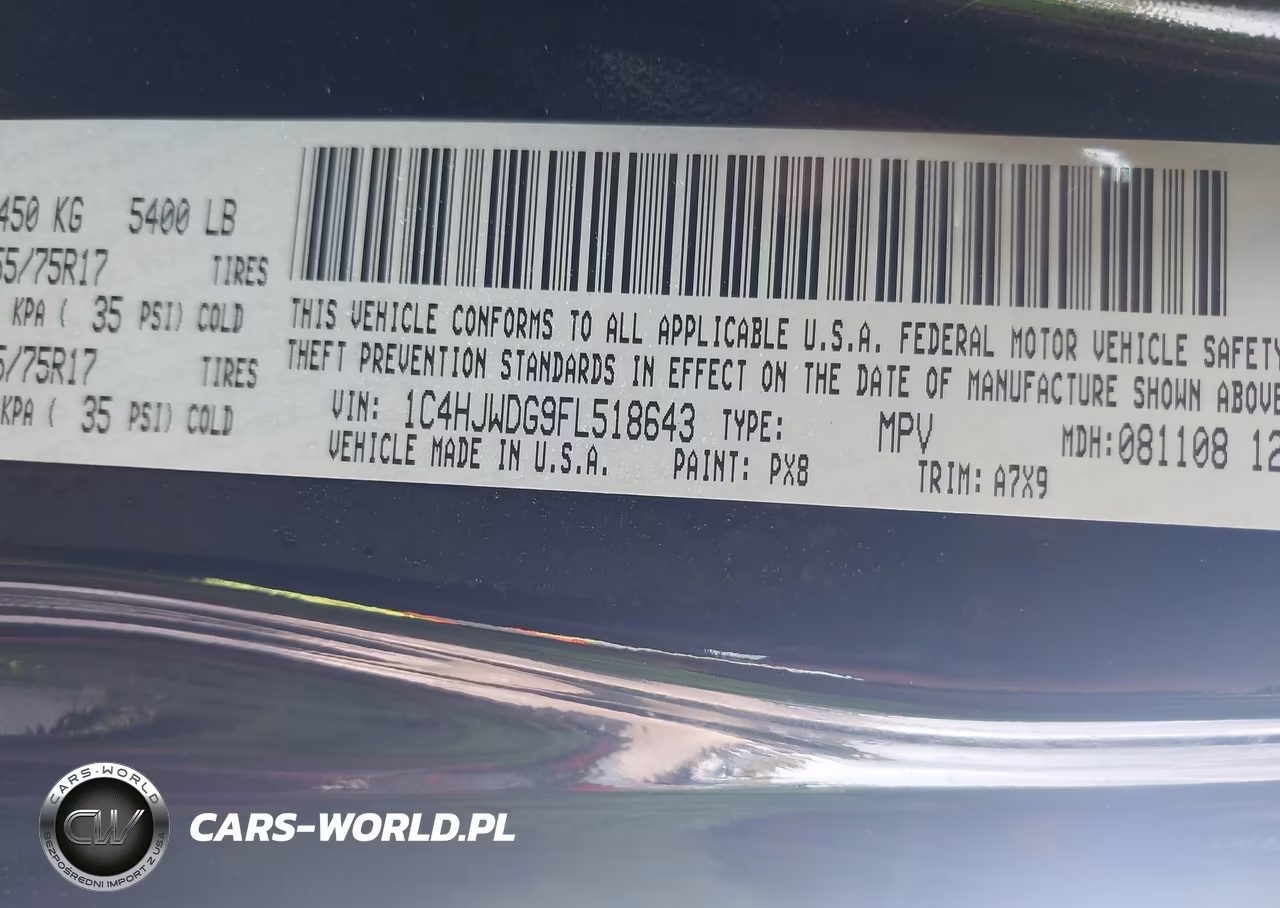 2015 Jeep Wrangler Unlimited Sport VIN:1C4HJWDG9FL518643 - 9