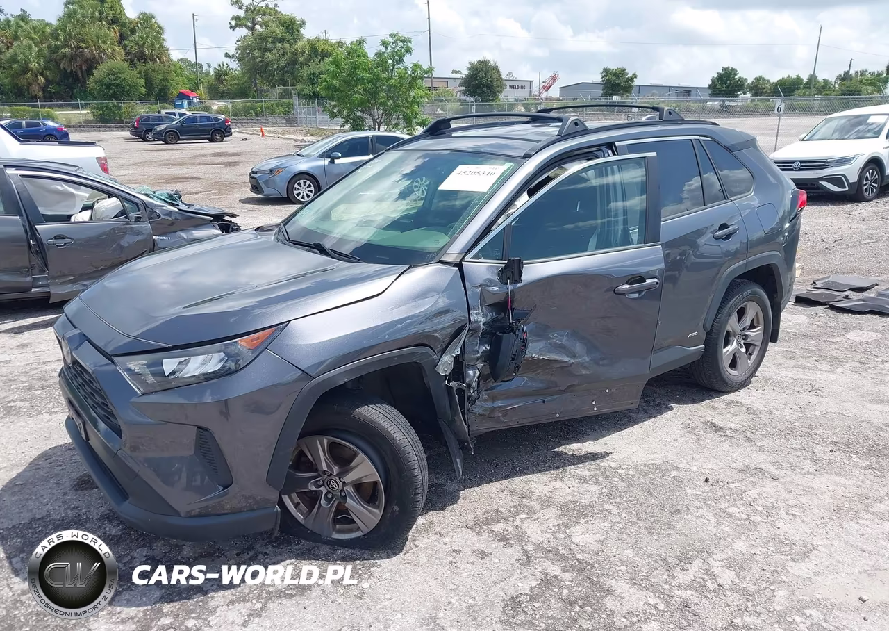 2022 Toyota Rav4 Hybrid Le VIN:JTMLWRFV8ND155317 - 2
