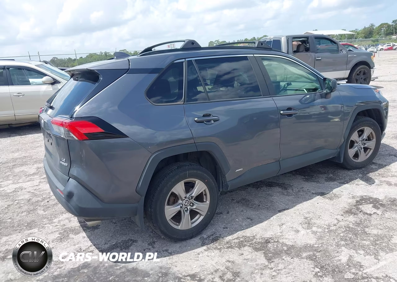 2022 Toyota Rav4 Hybrid Le VIN:JTMLWRFV8ND155317 - 4
