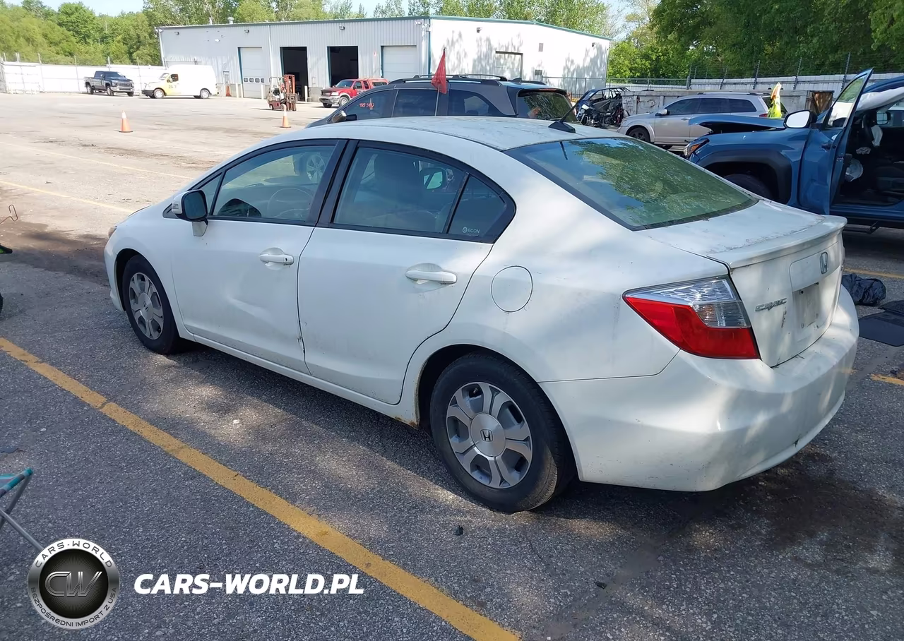 2012 Honda Civic Hybrid VIN:JHMFB4F31CS002988 - 3