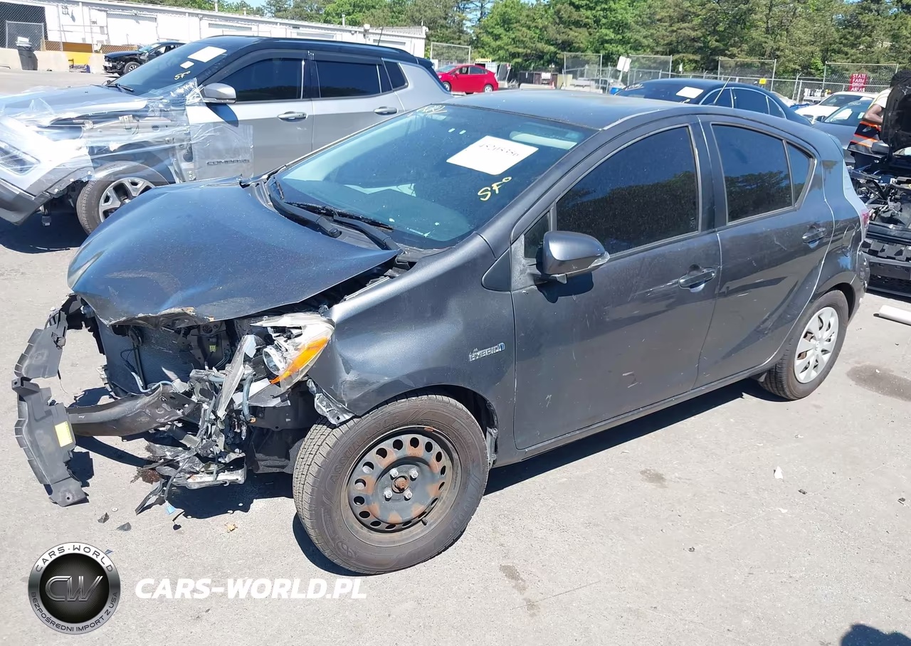 2012 Toyota Prius C Two VIN:JTDKDTB36C1512916 - 2