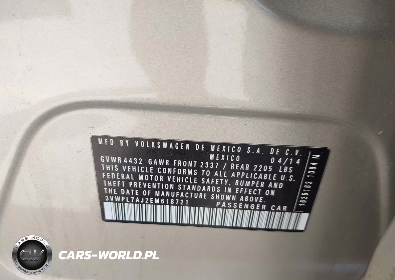 2014 Volkswagen Jetta Sportwagen 2.0L Tdi VIN:3VWPL7AJ2EM618721 - 9