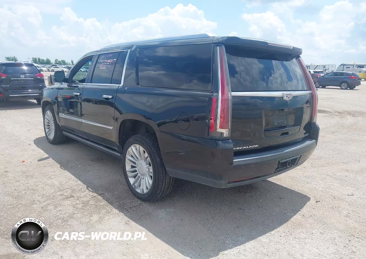 2018 Cadillac Escalade Esv Platinum VIN:1GYS4KKJ0JR267354 - 3