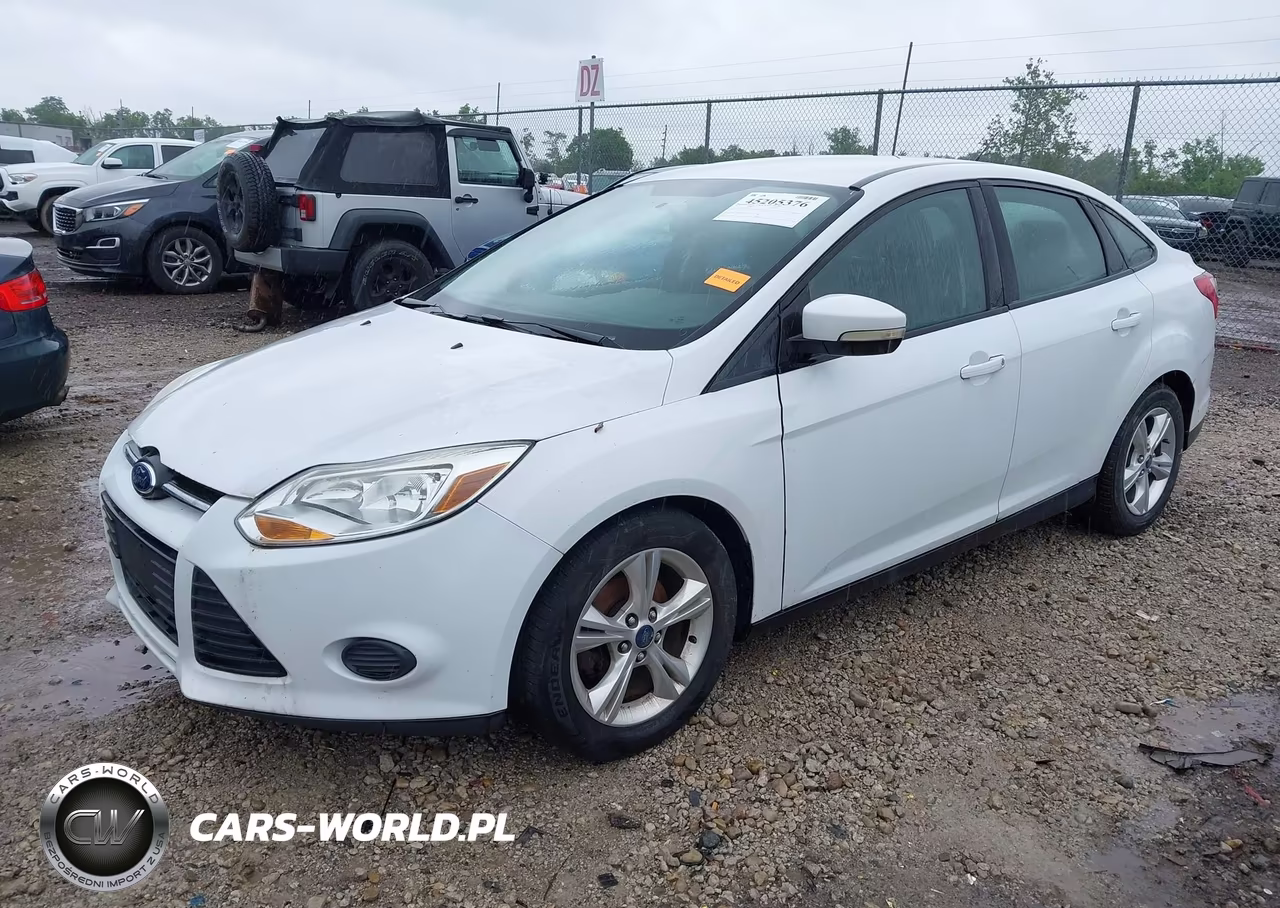 2013 Ford Focus Se VIN:1FADP3F27DL242172 - 2