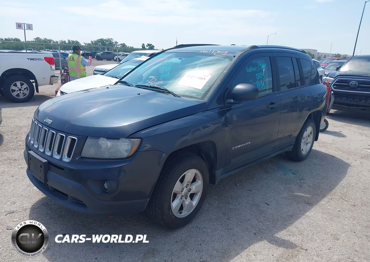 2014 Jeep Compass Sport VIN:1C4NJCBA7ED631242 - 2