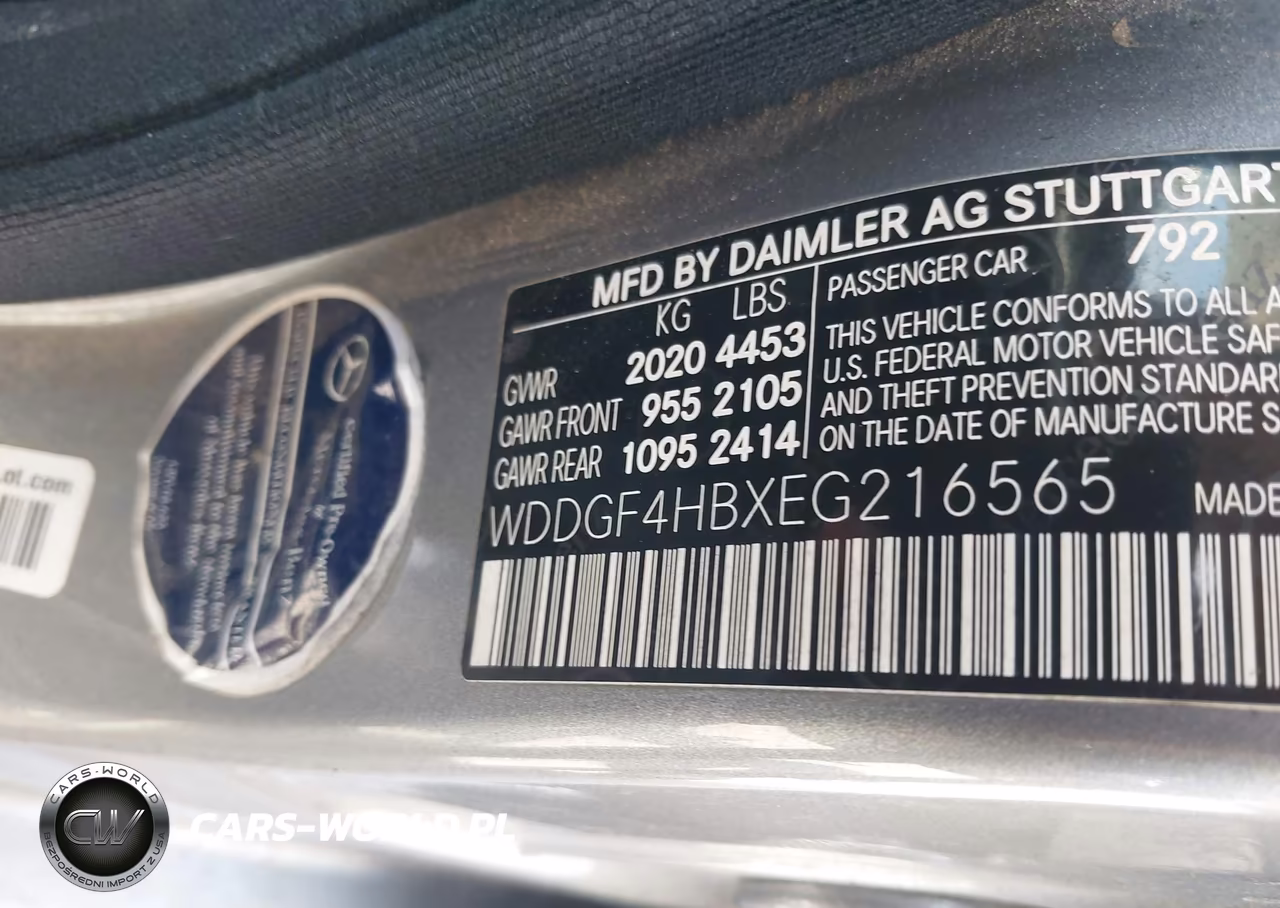 2014 Mercedes-Benz C 250 Sport VIN:WDDGF4HBXEG216565 - 9