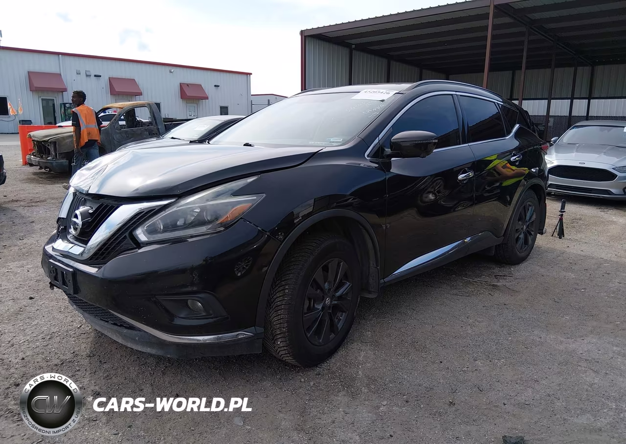 2018 Nissan Murano Sv VIN:5N1AZ2MG7JN175942 - 2