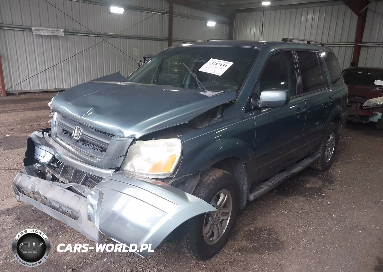2005 Honda Pilot Ex VIN:2HKYF18465H510880 - 2
