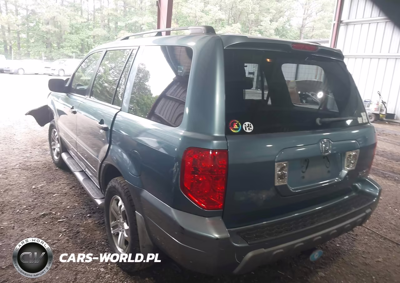 2005 Honda Pilot Ex VIN:2HKYF18465H510880 - 3