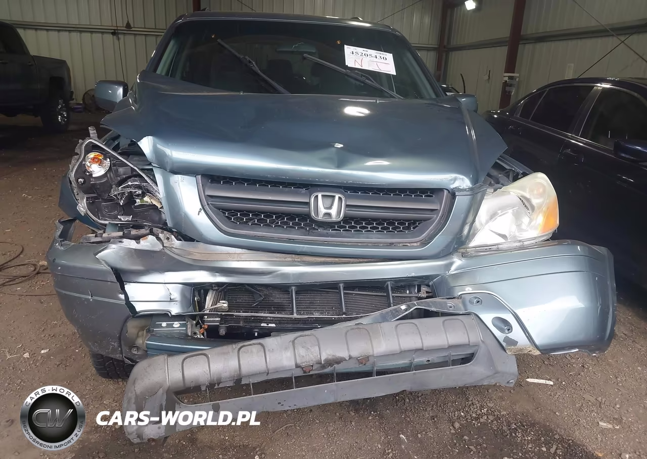 2005 Honda Pilot Ex VIN:2HKYF18465H510880 - 6