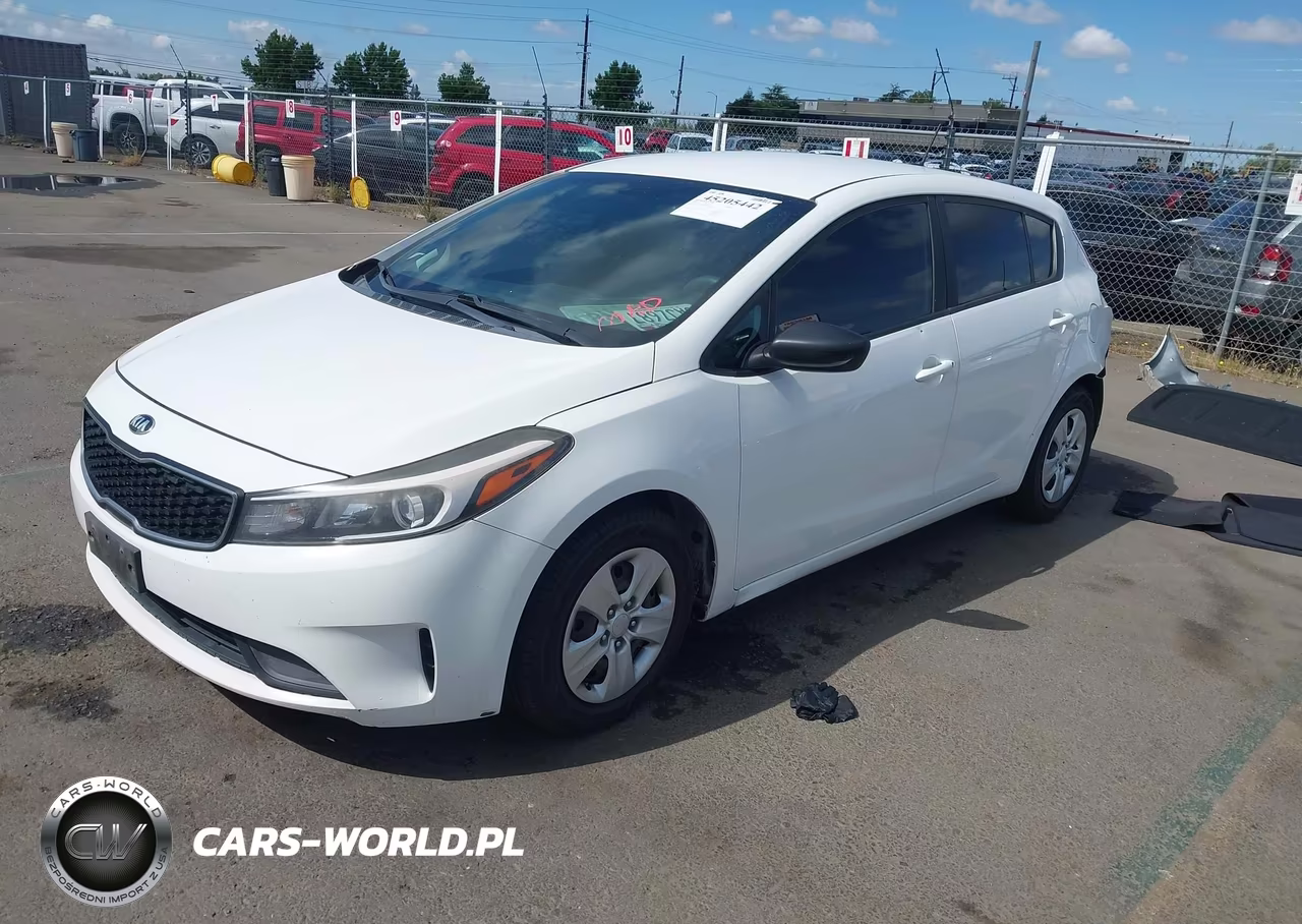 2017 Kia Forte Lx VIN:KNAFK5A88H5678562 - 2