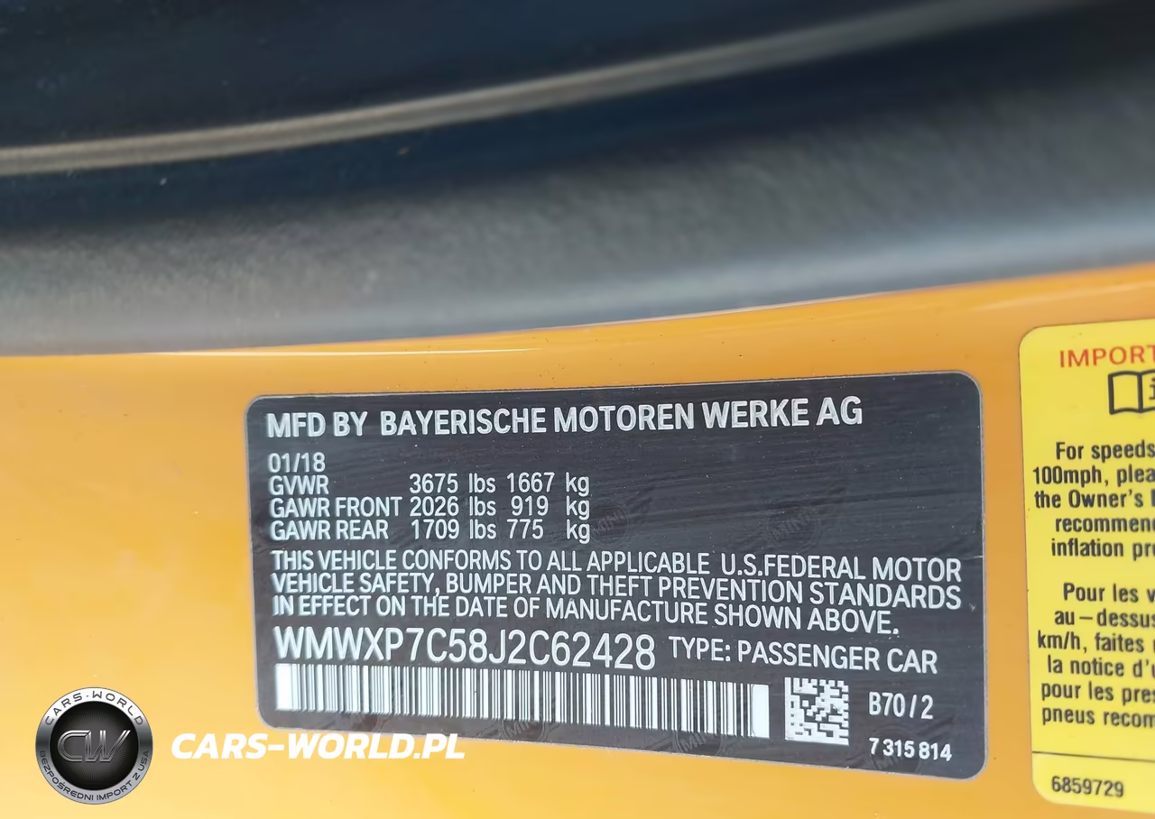 2018 Mini Hardtop Cooper S VIN:WMWXP7C58J2C62428 - 9
