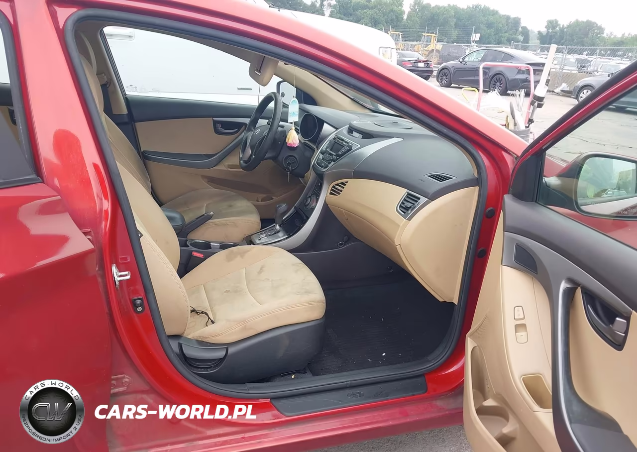 2013 Hyundai Elantra Gls VIN:KMHDH4AE8DU766502 - 5